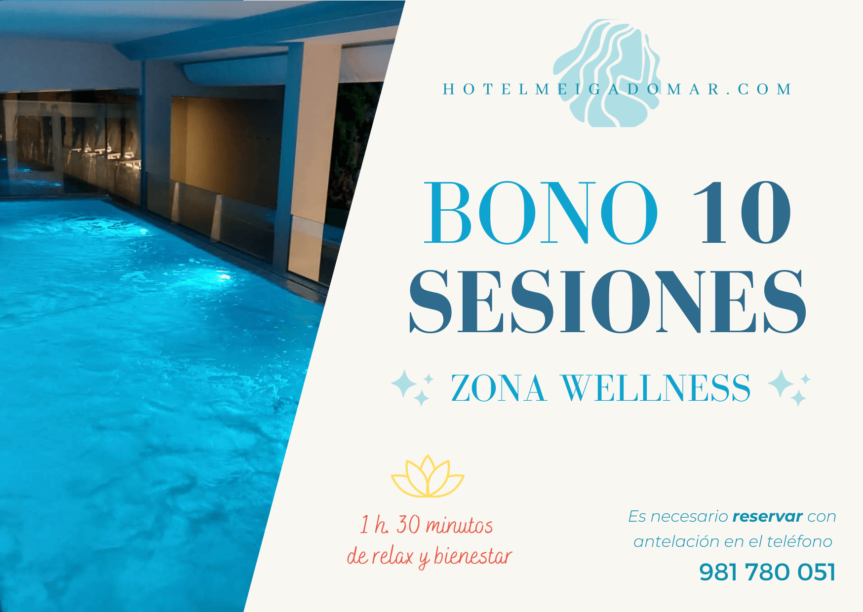 Bono 10 de | Hotel Spa en Carnota | Meiga do Mar